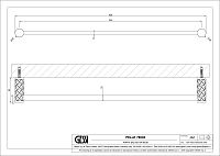 Gessi Pelle Полотенцедержатель 62,8 см, подвесной, цвет: chrome 78603#031