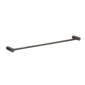 Gessi Pelle Полотенцедержатель 62,8 см, подвесной, цвет: black metal brushed PVD 78603#707