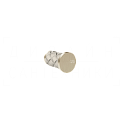 Gessi Pelle Крючок для полотенец одинарный, подвесной, цвет: creme/finox brushed nickel 78621#432
