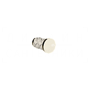 Gessi Pelle Крючок для полотенец одинарный, подвесной, цвет: creme/nickel PVD 78621#433