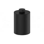 Gessi Pelle Корзина для мусора напольная 6 л, с крышкой, цвет: nero/matte black 78690#438