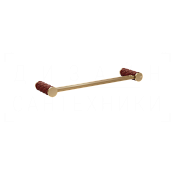 Gessi Pelle Полотенцедержатель 32,8 см, подвесной, цвет: red cherry/warm bronze brushed PVD 78697#431