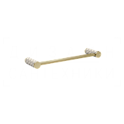 Gessi Pelle Полотенцедержатель 32,8 см, подвесной, цвет: creme/brushed brass PVD 78697#435