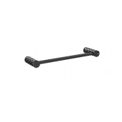 Gessi Pelle Полотенцедержатель 32,8 см, подвесной, цвет: nero/matte black 78697#438