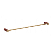 Gessi Pelle Полотенцедержатель 62,8 см, подвесной, цвет: red cherry/warm bronze brushed PVD 78703#431