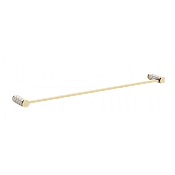 Gessi Pelle Полотенцедержатель 62,8 см, подвесной, цвет: creme/brass PVD 78703#434