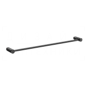 Gessi Pelle Полотенцедержатель 62,8 см, подвесной, цвет: nero/black metal PVD 78703#439