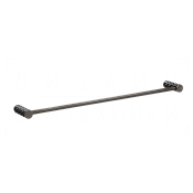 Gessi Pelle Полотенцедержатель 62,8 см, подвесной, цвет: nero/black metal brushed PVD 78703#440