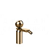 Gessi Perle Смеситель для биде, без донного клапана, излив 12,1 см, цвет: warm bronze PVD 74068#735
