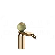 Gessi Perle Смеситель для биде, с донным клапаном, излив 12,1 см, цвет: warm bronze PVD 74567#735