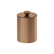 Gessi Perle Корзина для мусора напольная 6 л, с крышкой, цвет: copper brushed PVD 74590#708