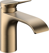 Hansgrohe Vivenis Смеситель для раковины, без донного клапана, излив 13,3 см, цвет: шлифов. бронза 75015140