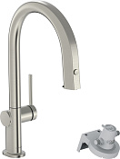 Hansgrohe Aqittura M91 Смеситель для кухни с возможностью подключить фильтр, цвет: нержавеющая сталь 76826800