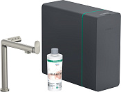 Hansgrohe Aqittura M91 Смеситель для кухни с возможностью подключить фильтр, цвет: нержавеющая сталь 76837800