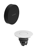 Hansgrohe Flexaplus Внешняя часть слива-перелива на ванну с д/к push-open, цвет: матовый черный 58187670