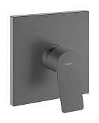 Hansgrohe Vivenis Смеситель для душа встраиваемый на 1 потребителя, цвет: шлифованный черный хром 75615340