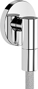 Hansgrohe FixFit Fine S Шланговое подключение с обратным клапаном, цвет: хром 28882000
