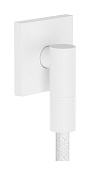 Hansgrohe FixFit Fine E Шланговое подключение с обратным клапаном, цвет: матовый белый 28883700