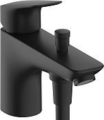 Hansgrohe Logis Смеситель на борт ванны на 1 отверстие, без душевого набора, цвет: матовый черный 71315670