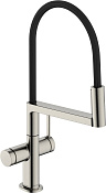 Hansgrohe Talis Select M54 Смеситель для кухни с гибким изливом, цвет: нержавеющая сталь 72861800