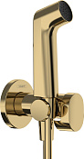 Hansgrohe Bidette Гигиенический душ, внешняя часть, запорный вент., шланг, цвет: полированное золото 29232990