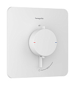 Hansgrohe Ecostat Comfort Q Термостат для душа встраиваемый на 2 потребителя, цвет: матовый белый 33712700