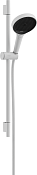 Hansgrohe Rainfinity Душевой гарнитур: лейка 3 реж, штанга 72 см, шланг 160 см, цвет: матовый белый 28746700