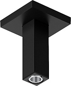 Hansgrohe Кронштейн потолочный для верхнего душа 10 см, цвет: матовый черный 24338670