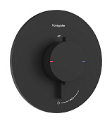 Hansgrohe Ecostat Comfort S Термостат для душа встраиваемый на 1 потребителя, цвет: матовый черный 33714670