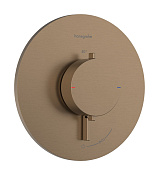 Hansgrohe Ecostat Comfort S Термостат для душа встраиваемый на 1 потр, цвет: шлифованная бронза 33714140