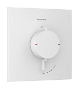 Hansgrohe Ecostat Comfort E Термостат для душа встраиваемый на 2 потребителя, цвет: матовый белый 33710700