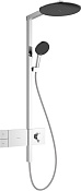 Hansgrohe Raindance Alive S Душевая стойка: термостат, верхний душ 30 см, шланг, цвет: хром 24582000