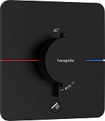 Hansgrohe ShowerSelect Comfort Q Термостат для душа встраиваемый на 1 потр, цвет: матовый черный 15589670