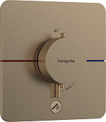 Hansgrohe ShowerSelect Comfort Q Термостат для душа встраиваемый на 1 потр, цвет: шлифов. бронза 15589140