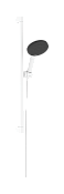 Hansgrohe Raindance Alive Select S Душевой гарнитур: лейка 3 реж, штанга 66 см, цвет: матовый белый 24600700
