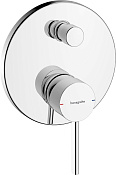 Hansgrohe Zesis S Смеситель для душа встраиваемый на 2 потребителя, внешняя часть, цвет: хром 74415000