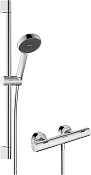 Hansgrohe Activera Select S Термостат для душа с ручным душем и штангой 67 см, цвет: хром 28876000