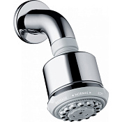Hansgrohe Clubmaster Верхний душ, 3 режима, настенный кронштейн, цвет: хром 27475000