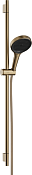 Hansgrohe Rainfinity Душевой гарнитур: лейка 3 реж, штанга 100 см, шланг, цвет: шлифованная бронза 28743140