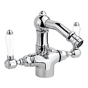 Nicolazzi Petit Mont Blanc Смеситель для биде, вентильный, с донным клапаном, цвет: chrome 1434CR78