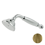 Nicolazzi Doccia Душевая лейка, 1 режим струи, цвет: bronzed plated 7104MBZ