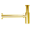 Nicolazzi Ricambi Сифон для раковины латунный, цвет: gold 5559GO