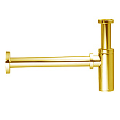 Nicolazzi Ricambi Сифон для раковины латунный, цвет: gold 5559GO