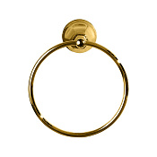 Nicolazzi Teide Four Полотенцедержатель кольцо d19,5 см, цвет: gold brass 1485GB05