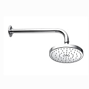 Nicolazzi Doccia Верхний душ 30 см, 1 вид струи, кронштейн настенный, цвет: silk 5704SE30