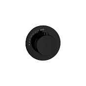 Boheme Uno Запорный вентиль для термостата с внутренней частью, цвет: black 627-T-CTRL-B