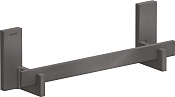Axor Universal Rectangular Поручень для ванны 34 см, подвесной, цвет: шлифованный черный хром 42613340