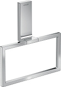 Axor Universal Rectangular Полотенцедержатель кольцевой 20 см, подвесной, цвет: хром 42623000