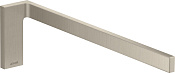 Axor Universal Rectangular Полотенцедержатель 38 см, подвесной, цвет: шлифованный никель 42626820