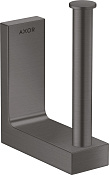 Axor Universal Rectangular Держатель запасного рулона, подвесной, цвет: шлифованный черный хром 42654340
